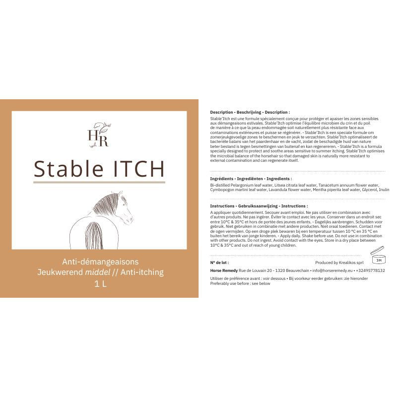 Stable'Itch - Dermite estivale - Horse Remedy