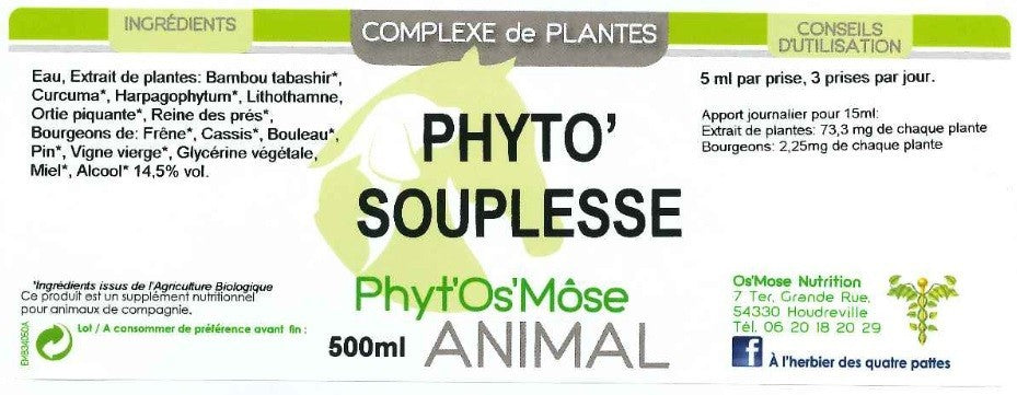 Phyto'souplesse - Douleurs articulaires