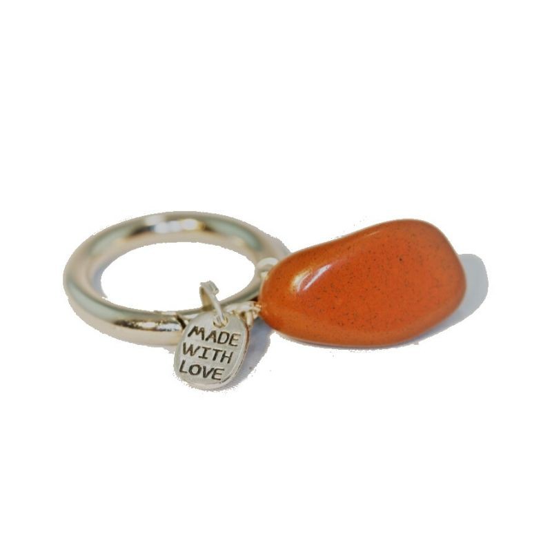 Porte -Bonheur Jaspe rouge