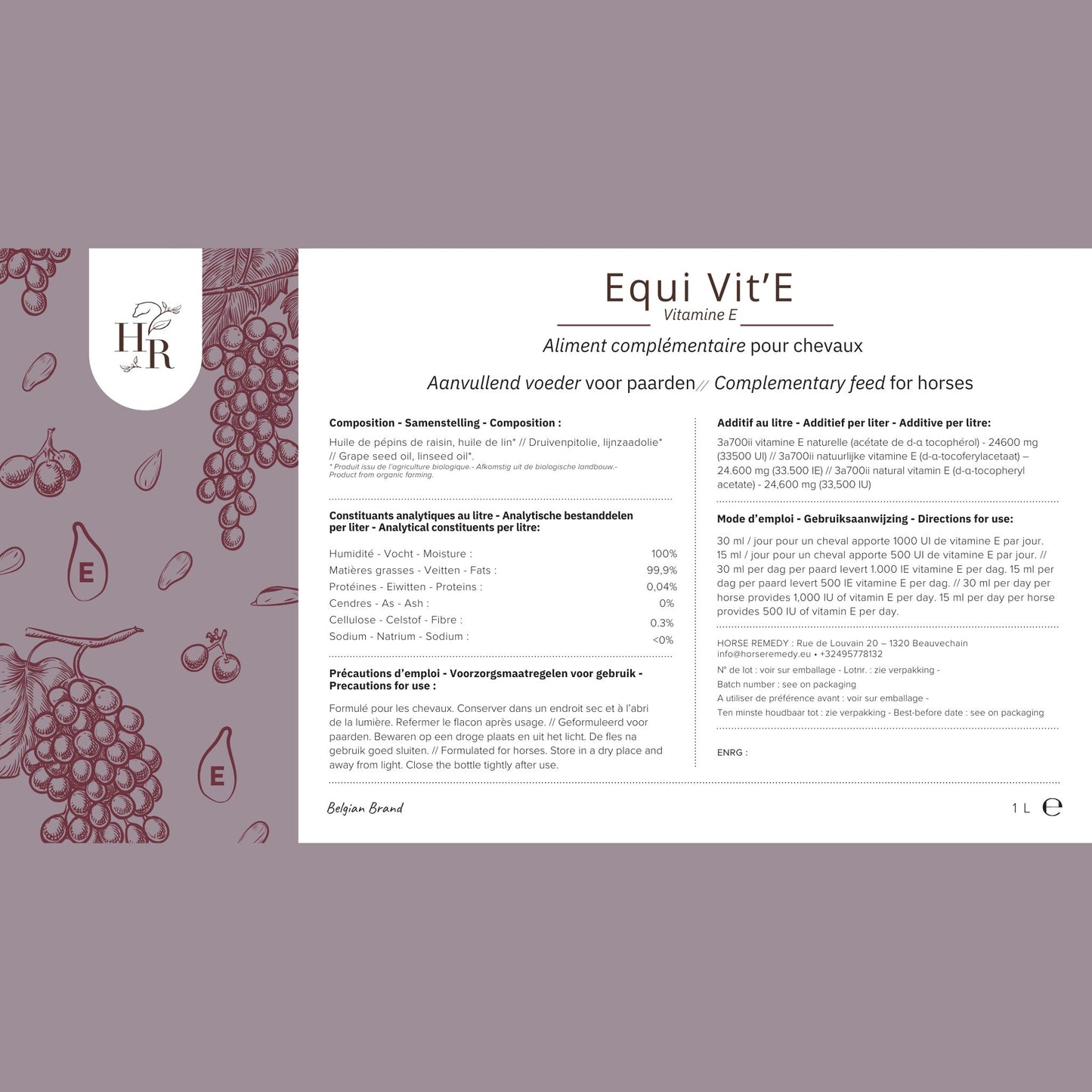 EquiVit_E-VitamineE-Horse Remedy