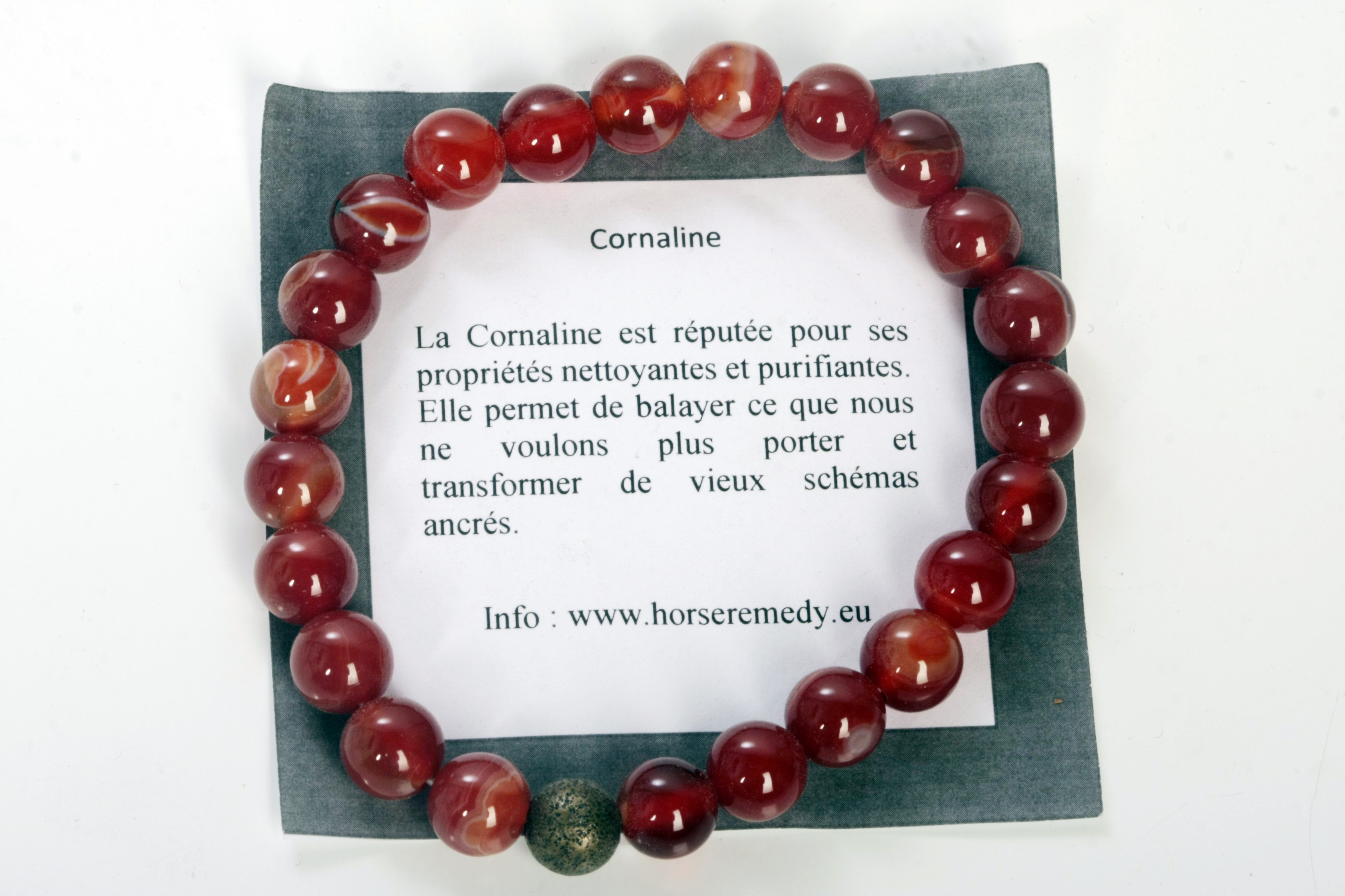 Bracelet Cornaline - Purification