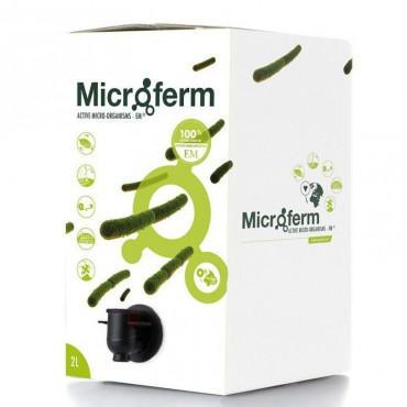 Microferm ist ein flüssiges Produkt, das aus verschiedenen natürlichen Inhaltsstoffen hergestellt wird. Es wird verwendet, um di