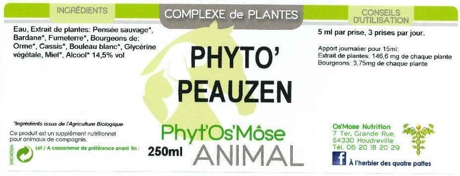 Phyto'peauzen - Dermite estivale cheval
