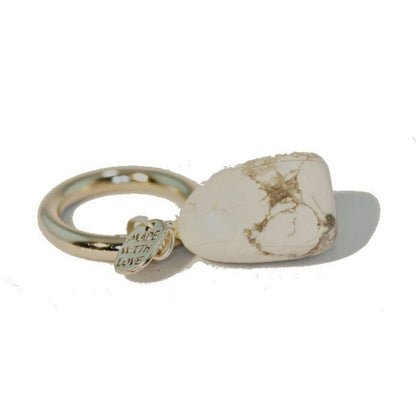 Porte-bonheur Howlite - Tolérance