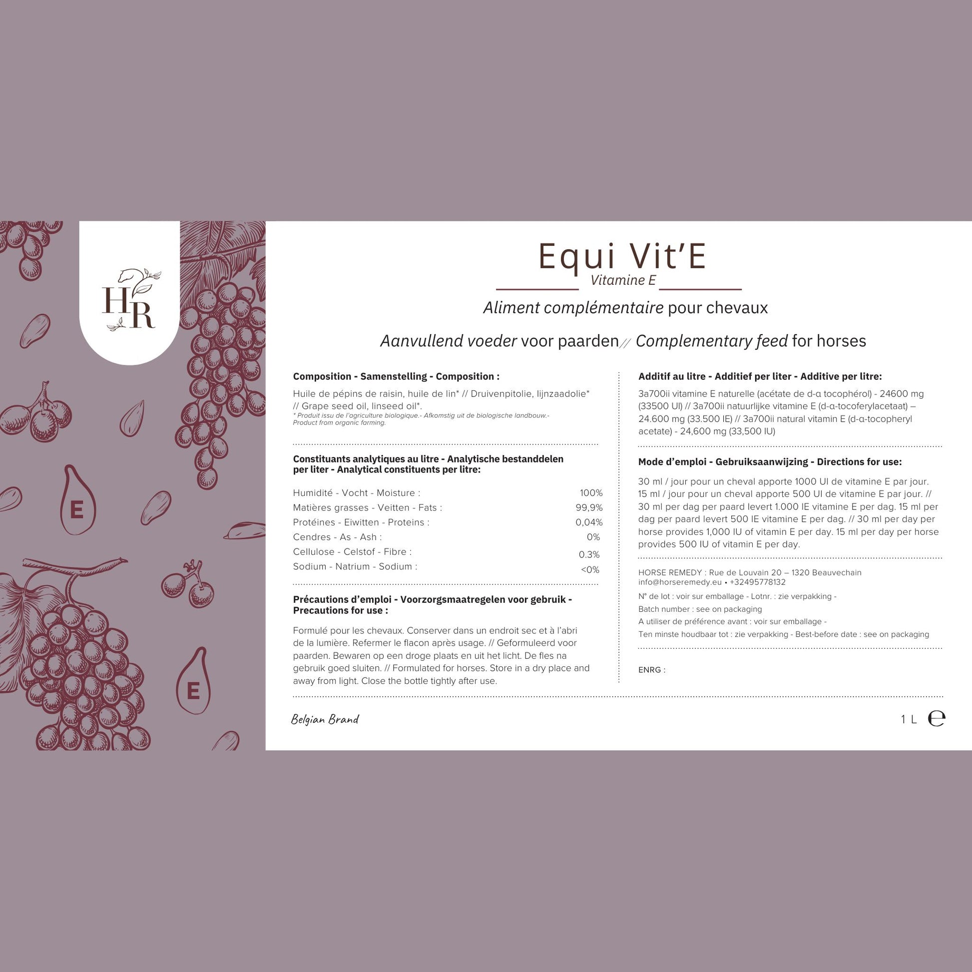 EquiVit_E-VitamineE-Horse Remedy