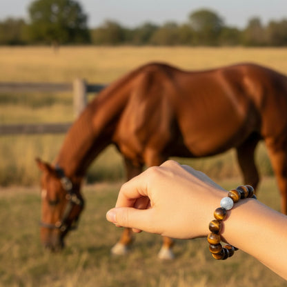 Oeil de tigreLithothérapie cheval Horse Remedy