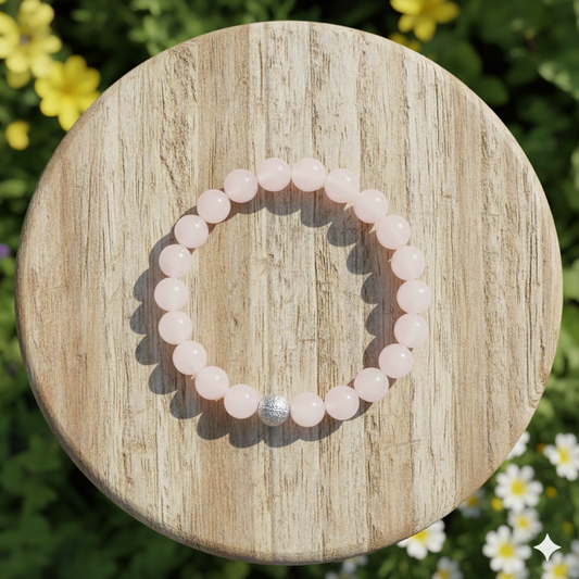 Quartz rose Lithothérapie cheval Horse Remedy