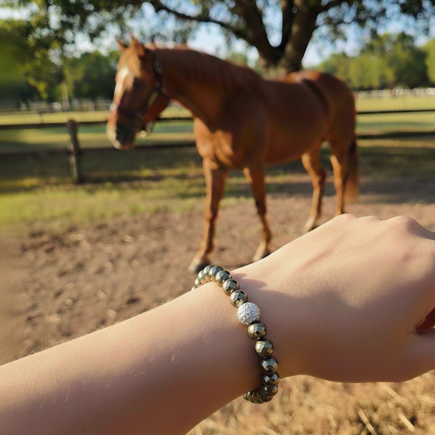 Bracelet Pyrite - Architect