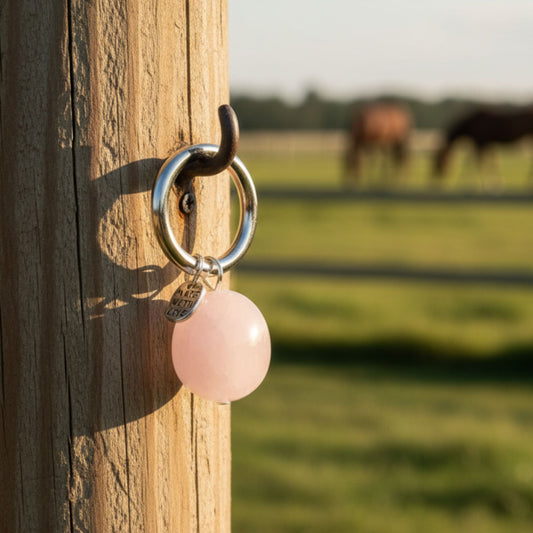 Quartz rose Cheval Horse Remedy