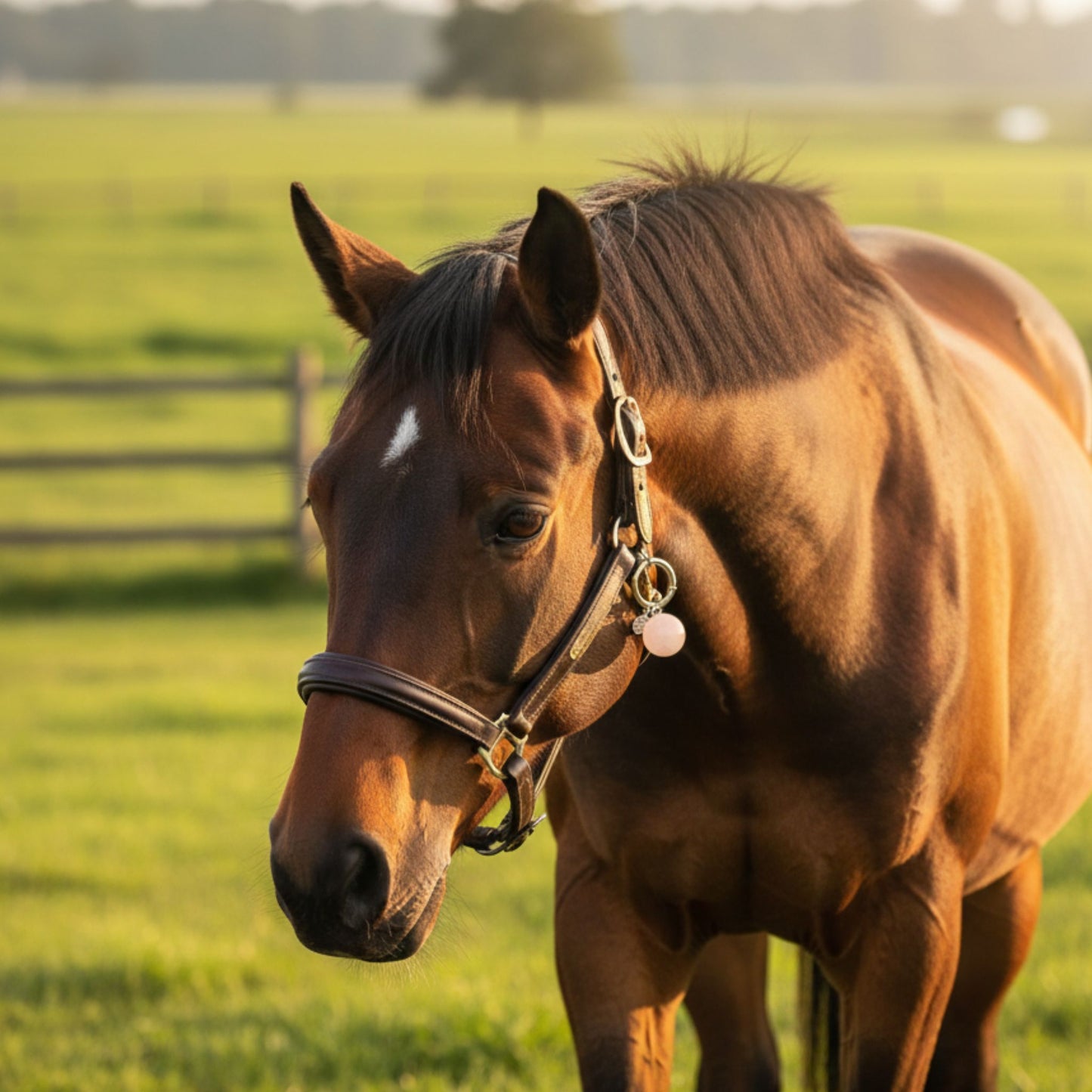 Quartz rose Cheval Horse Remedy