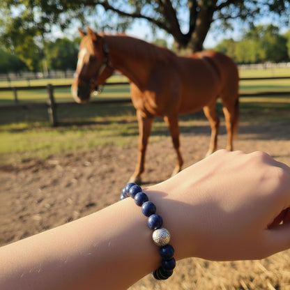 Sodalite Lithothérapie cheval Horse Remedy