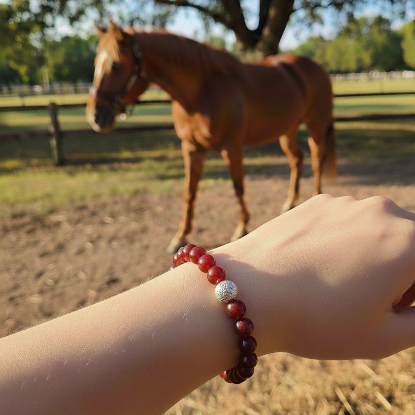 Cornaline Lithothérapie cheval Horse Remedy