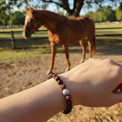 Oeil de taureau Lithothérapie cheval Horse Remedy