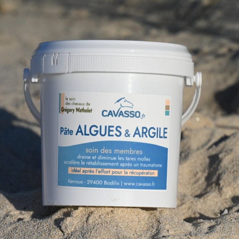 Pasta de algas de arcilla.